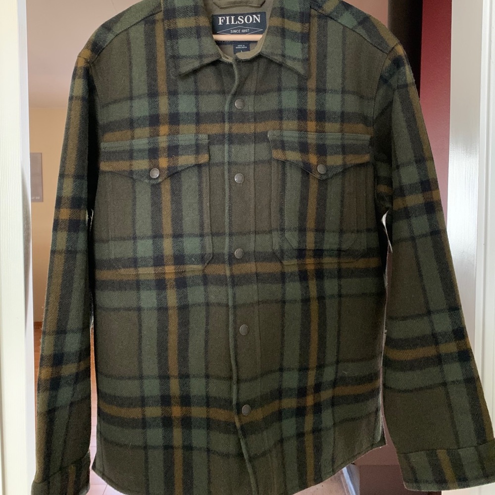 Wool Button-up Coat